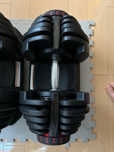 可変式ダンベル　40kg ベンチセット