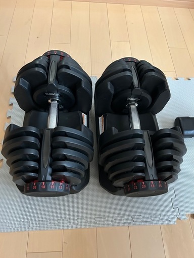 可変式ダンベル　40kg ベンチセット