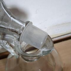 ガラス　醤油差し　レトロの画像
