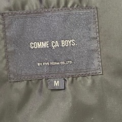 COMME CA BOYS シングルロングコート(アルパカ使用)の画像