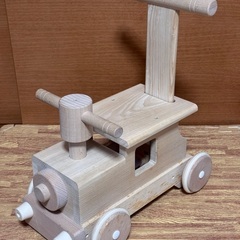 【乗れる】汽車ぽっぽ 木製