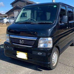 成約済み　ホンダ　バモス　Ｍスタイリッシュパッケージ　黒　車検付き　乗って帰れますの画像
