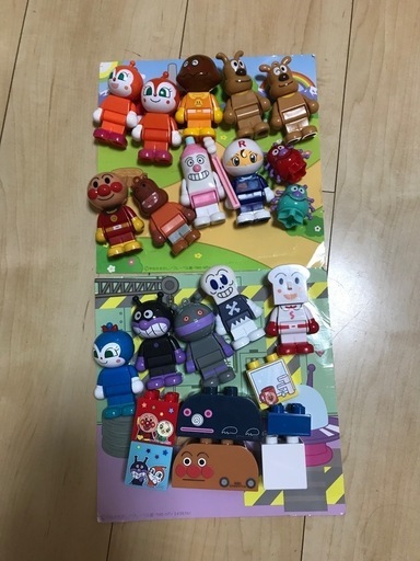 【3点セット】アンパンマン　ブロック