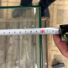 60cm ガラス水槽 フレームレス グラステリア 横60cm 縦30cm 高さ36cm ガラスの画像