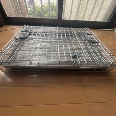 値下げ❗️ペット用ゲージ🐕犬用ゲージ❗️折りたたみゲージ❣️持ち運び楽チン🐕使用期間少ないの画像