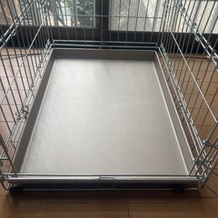 値下げ❗️ペット用ゲージ🐕犬用ゲージ❗️折りたたみゲージ❣️持ち運び楽チン🐕使用期間少ないの画像