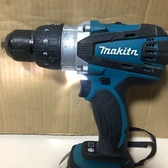 マキタDF458D　充電式ドライバドリル　中古品、本体のみ