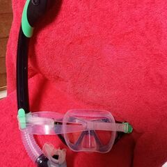 ダイビング　 マスク　シュノーケル　セット　 USダイバー 中古品の画像