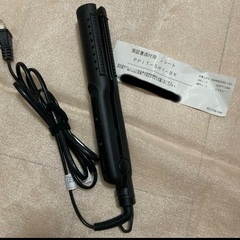 ストレートヘアアイロン ブラック PPIT-SHI-BK 新品同...
