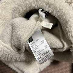 GU  フルジップパーカー　150の画像