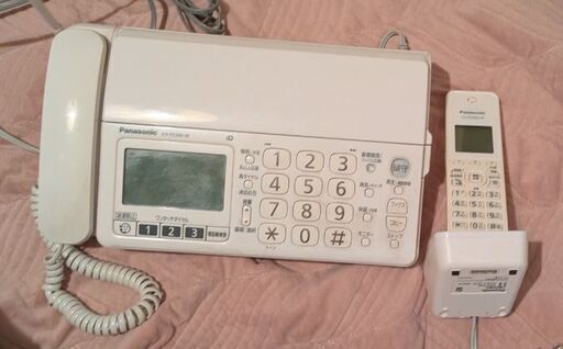 パナソニックFaxと電話子機セット