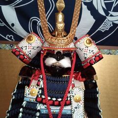 五月人形　鎧飾りの画像