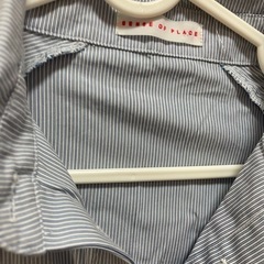 アーバンリサーチ　ストライプシャツワンピースの画像