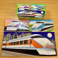 【中古】くもんのジグソーパズル Step3 すすめ 特急列車の画像