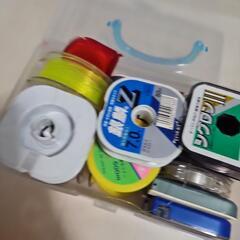 釣り糸ラインの号数いろいろの画像