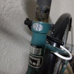 折り畳み自転車20インチの画像