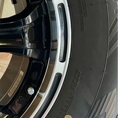 【バリ山ほぼ未使用
】265/65R17 スタッドレスタイヤホイール付き4本セット バリ山　  の画像