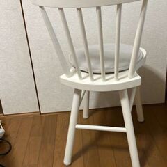 Ikea Norraryd チェア | 4 脚セット | ホワイトウッドの画像