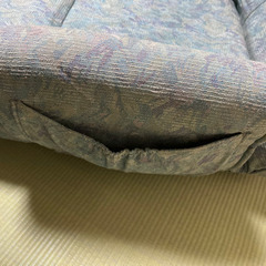 座椅子　リクライニング機能付き　ソファー椅子の画像