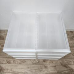 無印 衣装ケース・引出式・小 6セットの画像