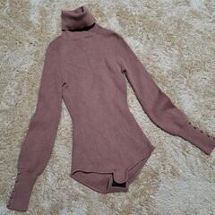 アンドマリー　ANDMARY　ボディスーツ　ニット　長袖