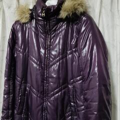 フードつきダウンの画像