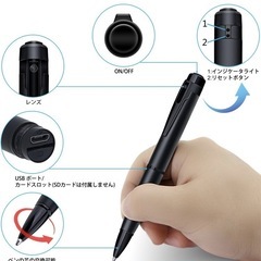 小型レコーダー　カメラつけ1080pの画像