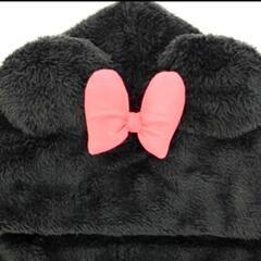 ミニーマウス　フードマフラーの画像