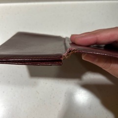 Cartier カルティエ ボルドー レザー カードケース パスケース 名刺入れの画像