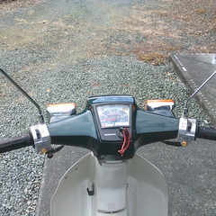 ★☆彡値下げしました！！四国・高知・スーパーカブＣ７０カスタム角目・セル付き７０ｃｃ・ホンダ・通勤快速・お買い得美車！★☆彡の画像