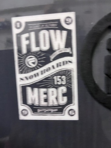 スノーボードFLOW Marc4回使用