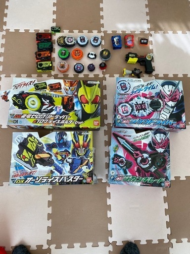 仮面ライダージオウ、ゼロワンのオモチャ