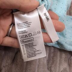 H&M 水色 カーディガン 80サイズ 9-12Mの画像