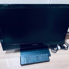 ORION  オリオン　19型液晶テレビの画像