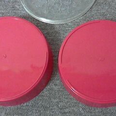 YK 丸二段ポット  プラスチック容器の画像