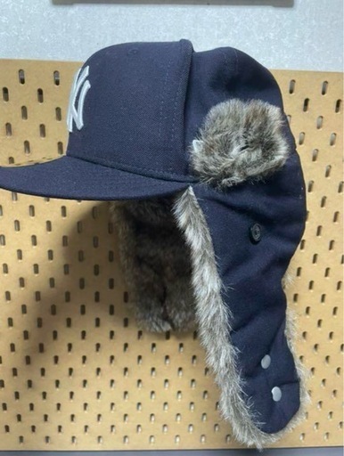 ドッグイヤーキャップ　newera Yankees