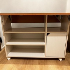C/D:99523] キッチンカウンター サージュ ＷＨ×ＮＡ １２０幅（９６８２０） ｜ ORDERING SHOP - オーダリングショップ