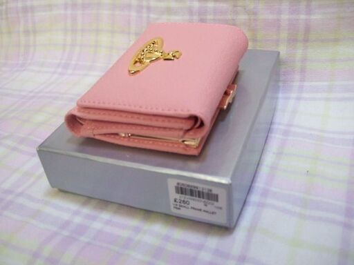 【新品未使用】Vivienne Westwood 三つ折り財布 913VW138 ☆新品未使用☆ヴィヴィアンウエストウッド 三つ折り財布
