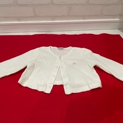 ベビー服　ファミリア　カーディガン　80
