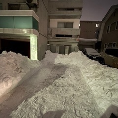 遅い時間も対応可◎札幌、石狩エリア雪かきします！⛄️