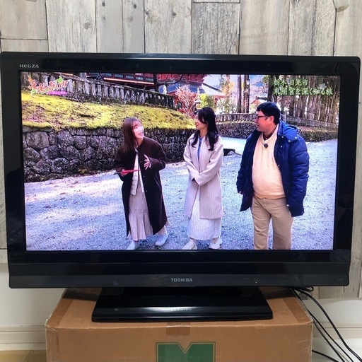 東芝 液晶テレビ REGZA 32V型 (2017〜2018年製) 中古 32S21 直下型LEDバックライト 外付けHDD録画対応☆802v02