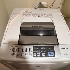 縦型洗濯機の画像