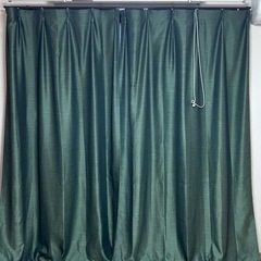 フレックスカーテンレールとカーテン