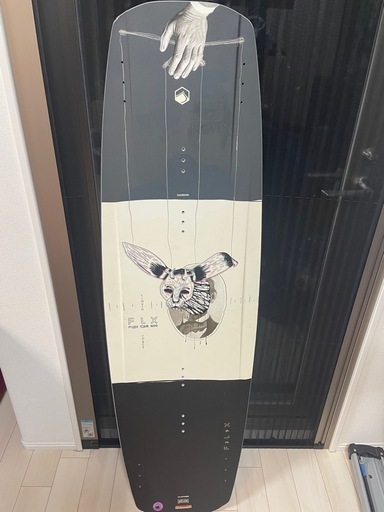 ウェイクボード　liquid force FLX139