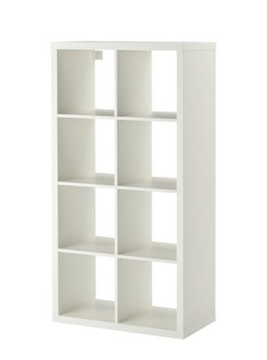 IKEA カラックス ホワイト オープンシェルフ 147×77 配送可能