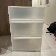 無印良品　衣装ケース×3つ
