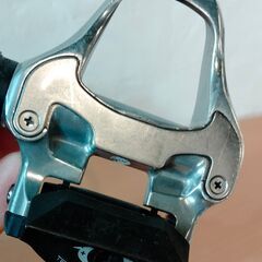 加古川　SHIMANO ビンディングペダル SPD-SL PD-5700  シルバー  クリート無し　OH済み　中古　の画像