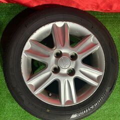 ダイハツ　純正　14インチ 4.5J PCD100 4穴 ET45 ブリジストン NEWNO 155/65R14の画像