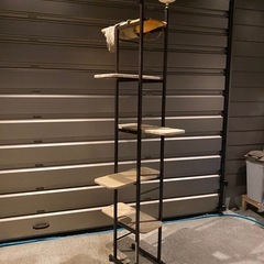 【取引中　新規受付不可】キャットタワー　鉄製　頑丈　高さ260cm