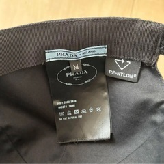 【美品】PRADA プラダ　キャップ　ハット　ナイロンの画像